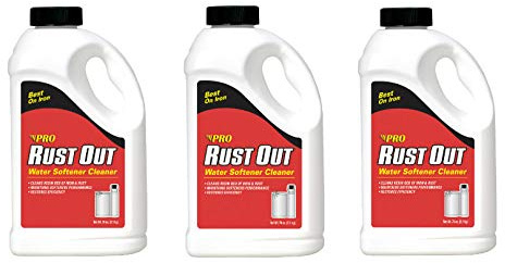 Pro Products Rust Out RO05B Water Softener Cleaner And Iron Remover, 4.75 lb. Bottle, 3 Pack