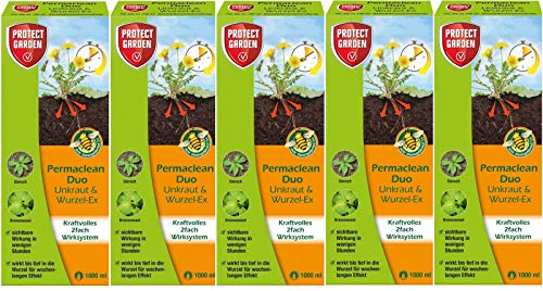 5 X 1L Protect Garden Permaclean Duo