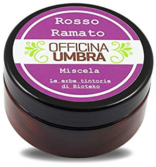 Officina Umbra Tinta vegetale in polvere colore ramato