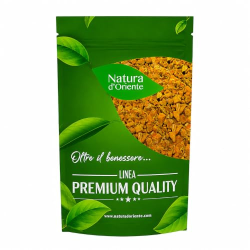 NATURA D'ORIENTE Curcuma Rizoma Taglio Tisana 250g | Origine India