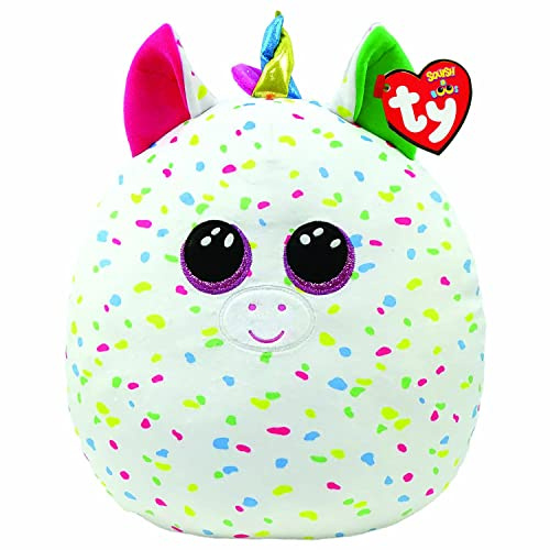 Ty 2009144, Squish a Boo Unicorno Harmony - 31 CM, Multicolore
