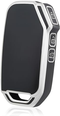 OFF WE GO Schlüsselhülle Cover für KIA Ceed Sportage Xceed Cerato NIRO | Autoschlüssel Hülle für Soul Sorento Stinger Rio Optima Forte 3 Tasten TPU Gehäuse Cover Signalfreundlich, Kratzfest