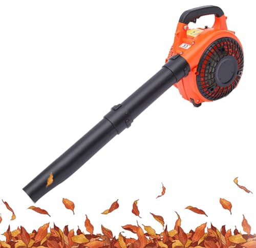 Soffiatore for foglie a gas portatile for la cura del prato, spazzatrice a benzina da 750 W 25,4 cc for la cura del prato, Soffiatore for foglie a gas a 2 tempi, for la cura del prato, spazzaneve, pul