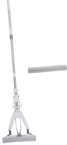 TOPPERFUN Fregona Plegable De Esponja Súper Absorbente Fregona para Limpieza De Pisos Sin Lavado para Baño y Dormitorio