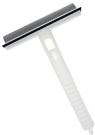 HAMPPLIES Household Window Cleaner and Water Removal Tool White Window Squeegee Spray for Glass and Shower Door Cleaning for Home Use