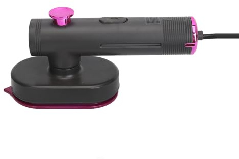 Plancha de de Mano, Planchado en Seco y Húmedo Plancha de Profesional Portátil para Viajar (Enchufe europeo 220V)