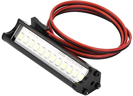 ERYUE RC-Lichtleiste, Langlebige LED-Lampe für SCX10 1/10 RC-Autoteile, Gut Sichtbares Zubehör für Modellauto-Enthusiasten