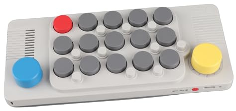 Yechiry Tragbare -Musiktastatur mit 1500 MAh, Digitalpiano, Wiederaufladbarer -Synthesizer mit 20 Instrumentenklängen und 3,5-mm-Kopfhöreranschluss, Ideal für die Musikerstellung Unterwegs