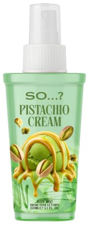 SO...? Delish Pistachio Cream Body Mist Fragrance Spray 150ml