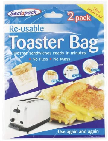 Sealapack - Bolsas de tostadora reutilizables (6 unidades, más de 600 usos)