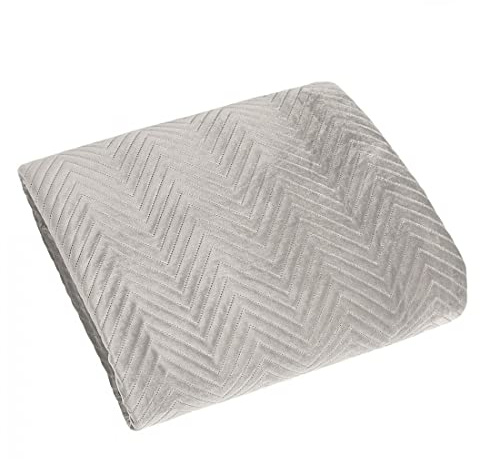 Eurofirany Exklusive Decke Tagesdecke Glamour 200x220 170x210 Steppdecke Bettüberwurf Überwurf (Sofia Beige, 220 x 240 cm)