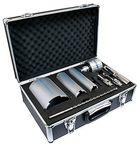 Mexco DCX90 9pc Diamond Core Drill Kit w/Dust Extraction Unit