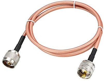 Bassa Perdita RF Coassiale Cavo Collegamento Coassiale Filo RG-142 N Maschio a PL-259 UHF Maschio 90 cm