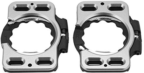 Fahrrad Schuhplatte, 1 Paar Rennrad Aluminium + Harz Schuhstollen Fahrrad Pedalstollen Abdeckung Pedalplatte für Speedplay Zero, Pave/Ultra Light Action, X1, X2, X5