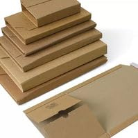 Universal Wickelverpackungen aus Mikro-Wellpappe(Testliner) Karton Gr. 245x165x20-70mm (PS.303T) (100)