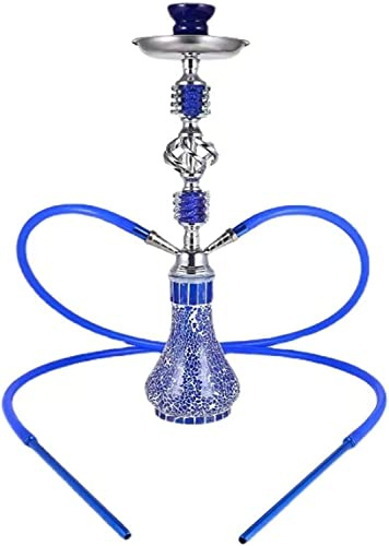 RMAN® Cachimba Shisha Grande 55cm Completa, Azul