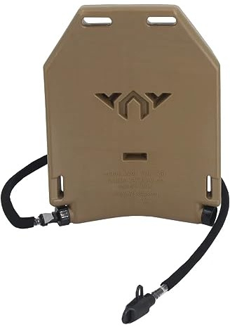 1,75L Platten-Wasser-Hydro-Aufbewahrungs-Fall Hydratations-Panel für Molle-Kampf-Sturm-Platten-Träger JPC CPC AVS Taktische Weste, Braun, Einheitsgröße