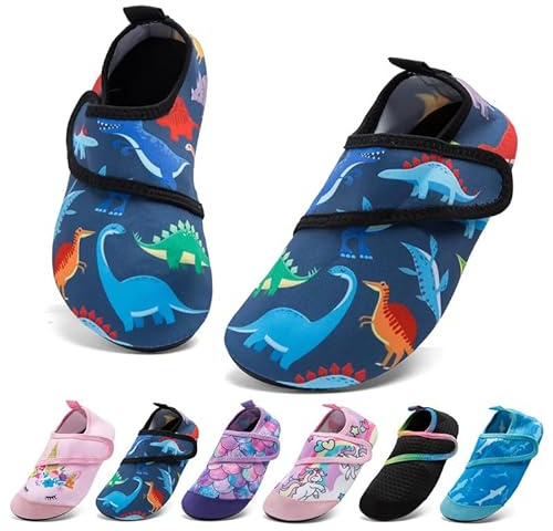 TETSUO Water Shoes for Kids Girls Boys Toddler Beach Shoes