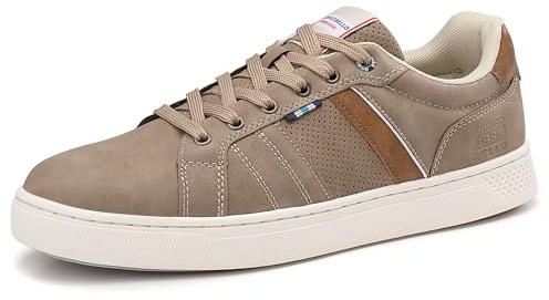 ARRIGO BELLO Zapatillas Hombre Zapatos Sneakers Vestir Casual Deportivas Caminar Correr Deportivas Gimnasio Moda cómodo Viajar Talla 41-46 (H Kaqi,Talla_43)