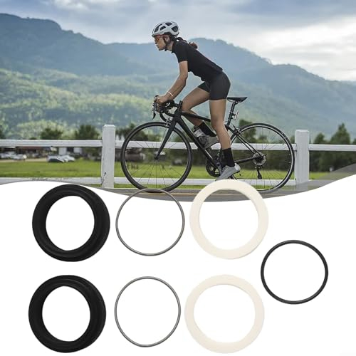 CARMOTTER Guarnizione antipolvere per forcella della bicicletta, 30-40 mm, anelli di tenuta dell'olio per Fox / Rockshot, per Manitou / SR per SUNTOUR, colore nero (36 x 46 mm), 5LASUV4V4KB6GBU12O6H