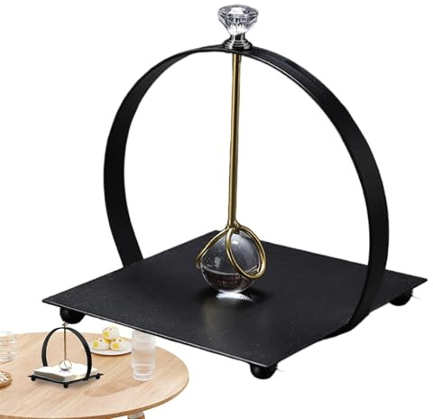 Portatovaglioli di carta con dispenser in metallo, palla di , leggero e robusto, elegante dispenser per cucina, soggiorno, tavolo da pranzo in stile contemporaneo