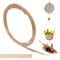 NBEADS 30m Bamboo Strips, 5mm Wide Flat Wicker Rattan Weaving Materials DIY Basket Rattan for Basket Making Webbing Furniture Weaving DIY Crafts