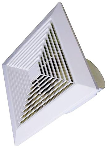 HIAKDOFT Ventilador Extractor Silencioso de Techo y Pared para Baños y Cocinas Ventilación Efectiva Instalación para como Baños Cocinas