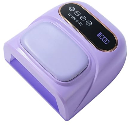 Potente essiccatore per unghie a LED con batteria integrata Design portatile ABS Cuscino ergonomico per la cura dello smalto gel Essiccatore per unghie a LED per smalto gel