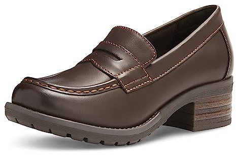 Eastland kvinnors Holly Penny Loafer, Brun, 43 EU