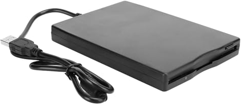 USB Floppy Drive, 3.5 USB Portable Floppy Disk Drive, External Removable Card Reader for 10/7 / VISTA/Windows 8 / XP/ME / 2000 / SE / 98 (Random Back Label)