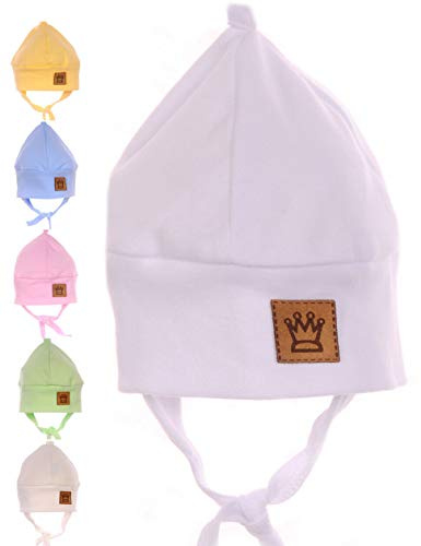 La Bortini ERSTLINGSMÜTZE 32-45 Mütze Babymütze Haube Mützchen Frühchen Neugeborene