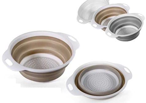 Colapasta Scolapasta Pieghevole Salvaspazio 30 cm Vari Colori