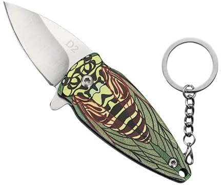 HENWAFX Small Pocket Knife, EDC Knife with Stainless Steel Small Folding Knife