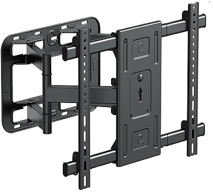 Tv Standfuss Tv Ständer 65 Zoll Standfuß Fernsehtisch Fernsehständer Drehbar Universal Schwenkbar Zusammenklappbare Teleskopdrehung Mehrwinkelverstellung Starke Tragfähigkeit (Black 40-90 inches)