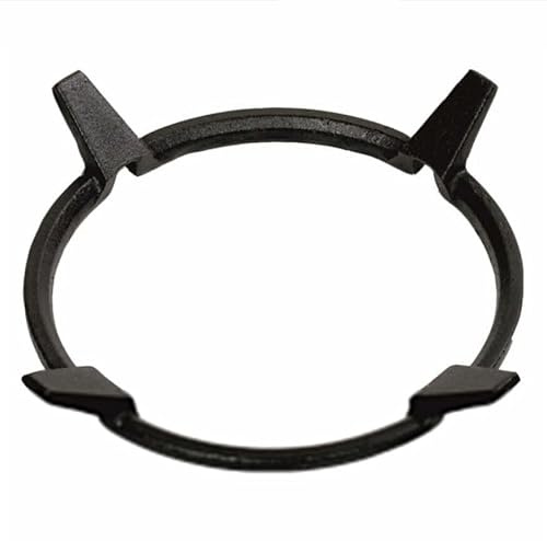 EatingBiting Universal Gas Stove Cast Iron Wok Trivet Support Ring Cooktop Range Non Slip Black Cast Iron Stove Trivets for Kitchen Wok Support Ring Cooktop Range Pan Holder Stand Stove Rack