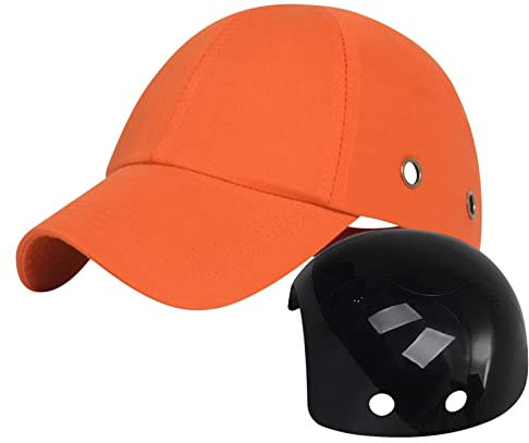 Casquettes de sécurité légères et respirantes style baseball casque de protection rigide pour homme et femme