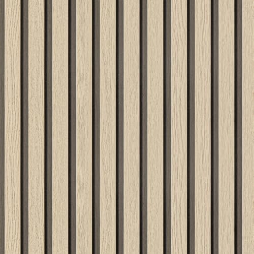 Arthome Modern Klebefolie Holzoptik Abziehen und Aufkleben Tapete,Holz PintWalls Selbstklebende Möbelfolie Vinyl Folie für Möbel Wandtür Wasserdicht Papier,Eiche Holz,44cmx10m