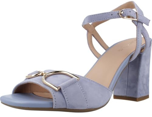 Geox D New Eraklia 80 A Sandalo con taccoDonna