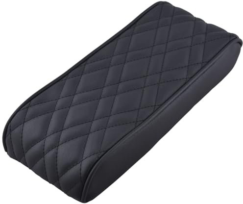 LIYUANMU Auto Leder Mittelkonsolen Armlehne Kissen für Smart Fortwo, Armlehnenschoner Polster Schutzabdeckung Armlehnenbox Abdeckung Mittelkonsole Pad Zubehör