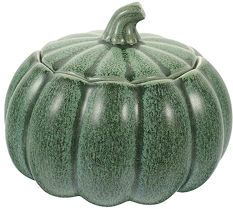 Alipis Piatto Forma 3 Pezzi Tazza Ciotola a Forma Creativa Zucche Ciotola Halloween Pentola Barattoli Tè Scatole Per Dolci Ringraziamento