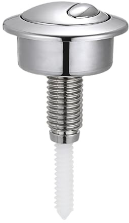 Botón del tanque del inodoro,Cubierta del botón del inodoro - Tapa de descarga de botón de inodoro de doble descarga - Pulsador de cisterna, accesorios para inodoro, tanque de descarga para la mayoría
