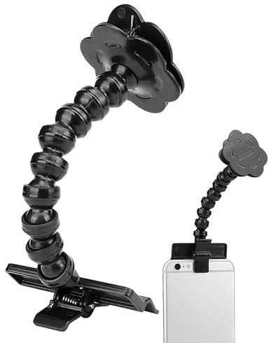 Pet Selfie Stick - Portable Toy Pet Selfie Tool | Pet Selfie Treat Cell Phone Tool | Flexible Smartphone Holder With Clip with 360 Degree Rotation for Photographing Props Pet Toys Photography