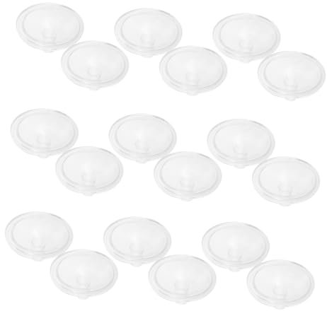 Happyyami 20piezas Soporte para Bolas Cristal Decorativo Soporte Pequeño y Resistente para Fuentes y Peceras Expositor para Esferas Base Estable para Exhibición Collectible Hogar y Oficina