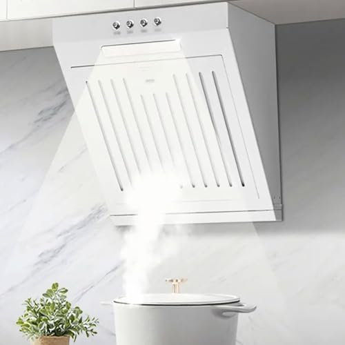 Hottes de Cuisine, Petite hotte aspirante en Acier Inoxydable, hotte aspirante latérale 230 W avec LED, 17 m³/Min, LED, Ventilateur extracteur Mural 400mm/600mm,600mm