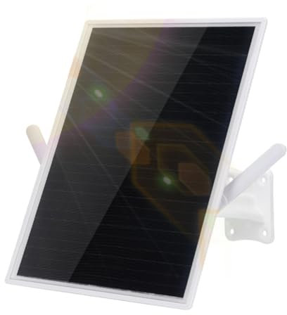 Knoruley Routeur Solaire Extérieur 15 W Panneau Solaire Faible Consommation 4G WiFi sans Scan Carte SIM Routeur de Point D'Accès Mobile WiFi Solaire sans