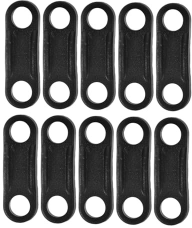 iplusmile 10pezzi Fermagli Per in Piccole Dimensioni Fermacavi Per Collegamento Morsetti Per Fascette Per