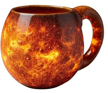 RETUOLWAG Planeten-Becher mit Design, langlebig, Keramikbecher für Kaffeetasse, Heimdekoration, Geschenk, Solar-Astronomie-Thema, einzigartige Weltraum-Tassen