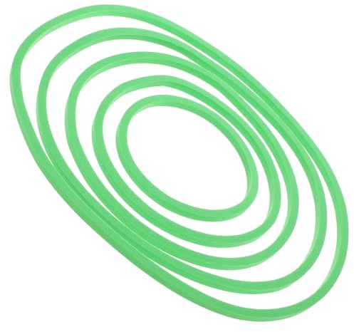 GRIRIW 5 pièces Lot de Anneaux Flottants Verts pour Plantes Aquarium Porte-plantes Plastique pour Nourrir Poissons et Décorer Bac à Poissons Extérieur