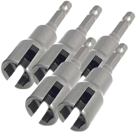 Agmoctz Power-Flügelmuttern-Schraubendreher-Bit-Satz, Schlitz-Flügelmuttern-Bohrer, Tiefe Stecknuss, Flügelmuttern-Stecknuss, Flügelmuttern-Schraubendreher