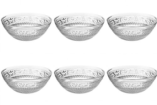 Paris Prix Secret de Gourmet - Lot de 6 Coupelles Renaissance 13cm Transparent